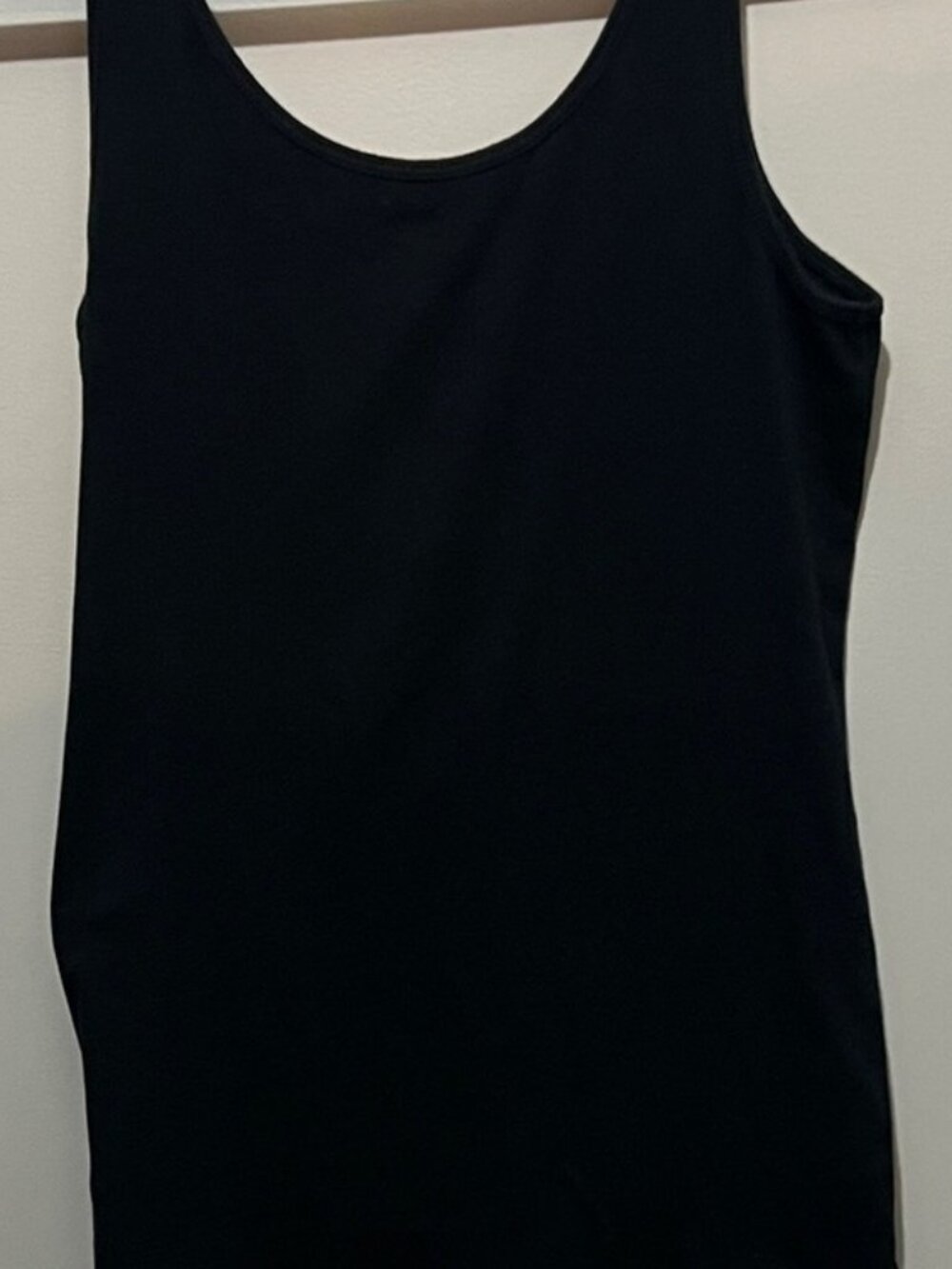 Women's Black Tank Top - Picture 2 of 2